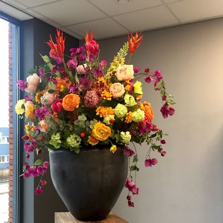Bloemen naar Londen in Engeland